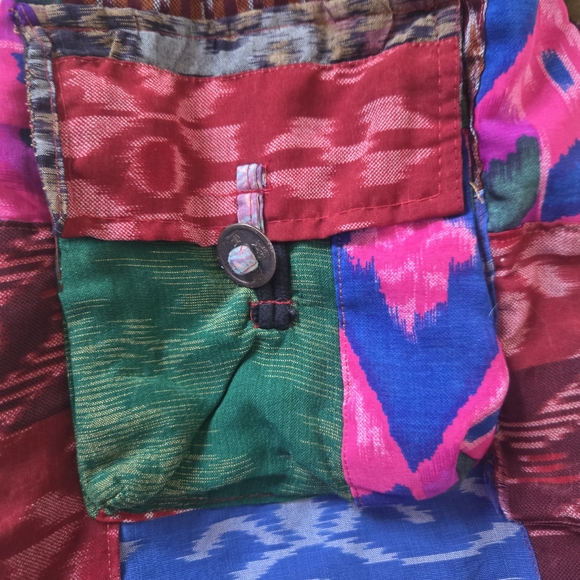 Colorful Patchwork Sling Bag - Picture 2 of 5